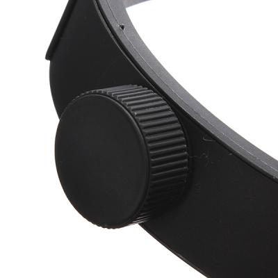 Pandelup med vipbar LED lys og 5 STK. udskiftelige linser